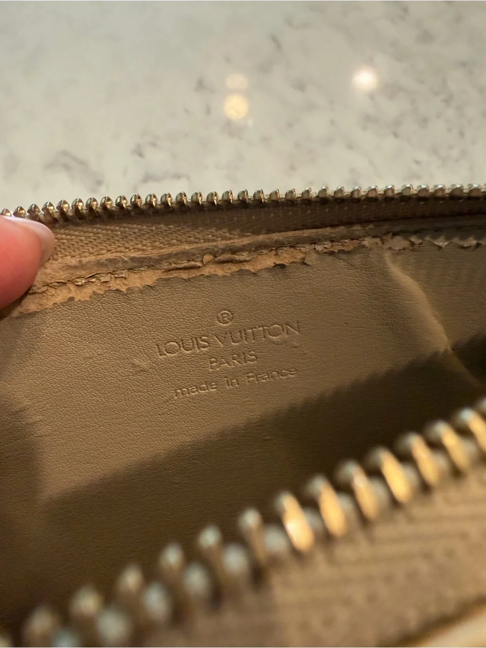 Vintage Louis Vuitton RARE Monogram Pochette Y2K Authentic w/COA